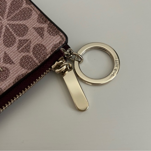 Kate Spade Flower Coated Canvas Key Pouch - Picture 5 of 15